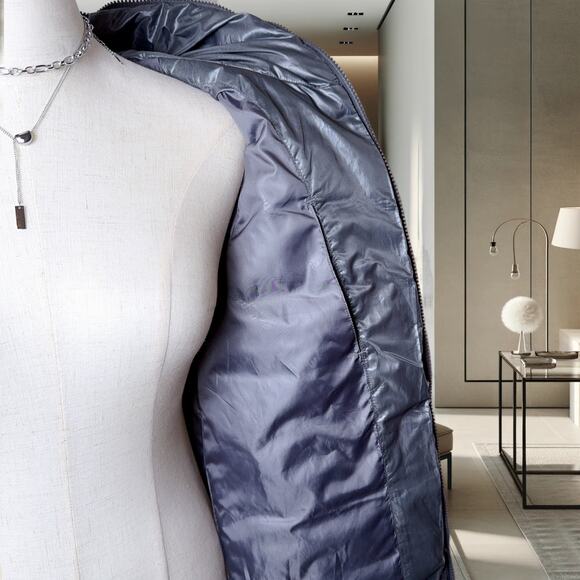 Women's Snowflying Knee-Length Down Jacket (Red) - Picture 7 of 7